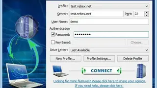 SFTP NetDrive screenshot
