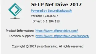 SFTP NetDrive screenshot