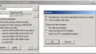 SFV Checker screenshot