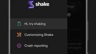 Shake screenshot