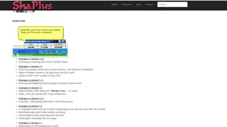 ShaPlus Bandwidth Meter screenshot
