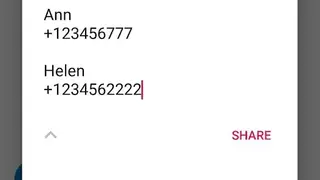 Share Contacts PRO screenshot