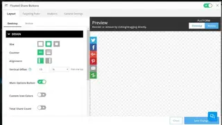 Shareaholic screenshot