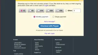 Sharebay screenshot