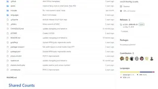 Shared Counts screenshot