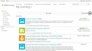 ShareKnowledge LMS screenshot
