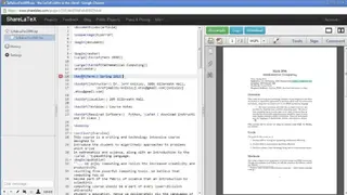 ShareLaTeX screenshot