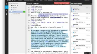 ShareLaTeX screenshot