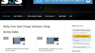 Shareware On Sale screenshot