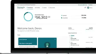 Shareworks screenshot