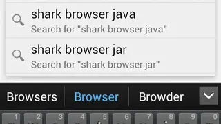 Shark Browser screenshot