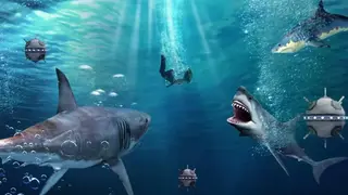 Shark Shark Run screenshot