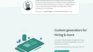 Sharpen Design Generator screenshot