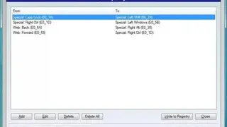 SharpKeys screenshot