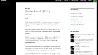 Shellter screenshot