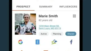 Sherpa CRM screenshot