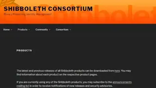 Shibboleth screenshot