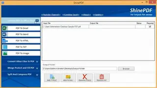 ShinePDF screenshot