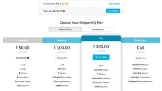 ShipperHQ screenshot