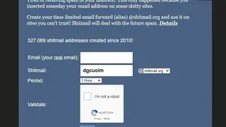 Shitmail screenshot
