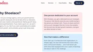 Shoelace screenshot