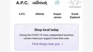 Shop: delivery & order tracker screenshot