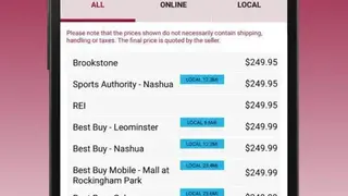 ShopAdvisor screenshot