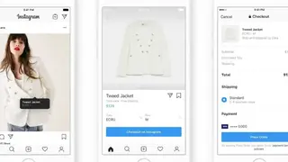 Shopping on Instagram screenshot
