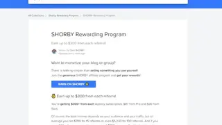 Shorby URL Shortener screenshot