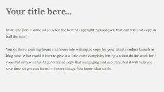 ShortlyAI screenshot