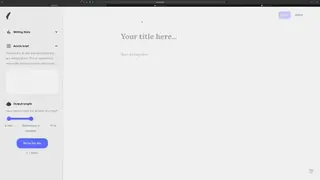 ShortlyAI screenshot