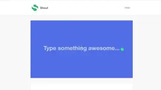Shout screenshot