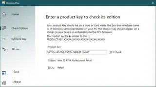 ShowKeyPlus screenshot