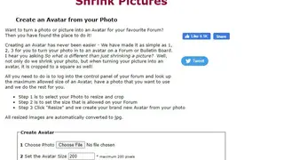 Shrink Pictures screenshot