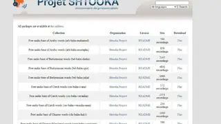 Shtooka screenshot
