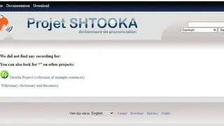 Shtooka screenshot