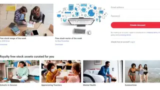Shutterstock screenshot