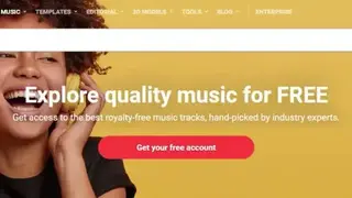 Shutterstock Music screenshot
