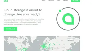 Siacoin (SC) screenshot
