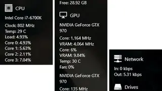 Sidebar Diagnostics screenshot