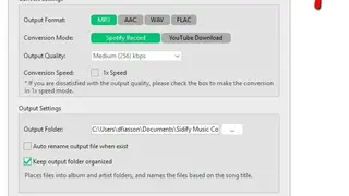 Sidify Music Converter for Spotify screenshot