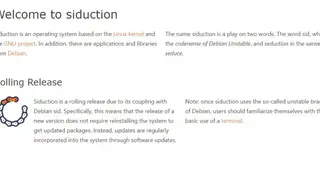 Siduction screenshot