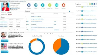 Siebel CRM screenshot