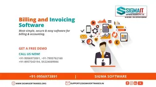 Sigma IT Software Accounting & Billing screenshot