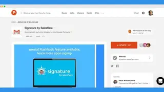 Signature by Salesflare screenshot