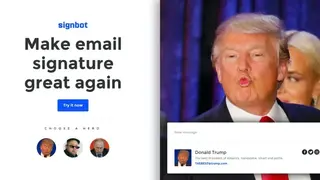 SignBot screenshot