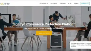 Signifyd screenshot