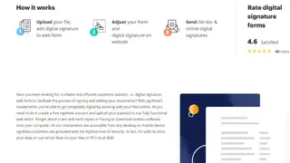 signNow Digital Signature Web Form screenshot
