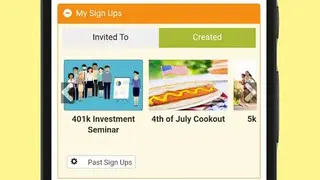 SignUpGenius screenshot