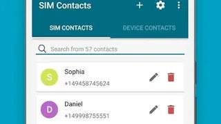 SIM Contacts by Mitali Parekh screenshot